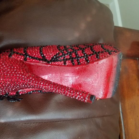 Custom made heels for Halloween - Picture 4 of 4